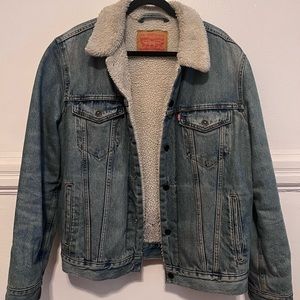 Levi's® Premium VINTAGE RELAXED FIT SHERPA TRUCKER JACKET